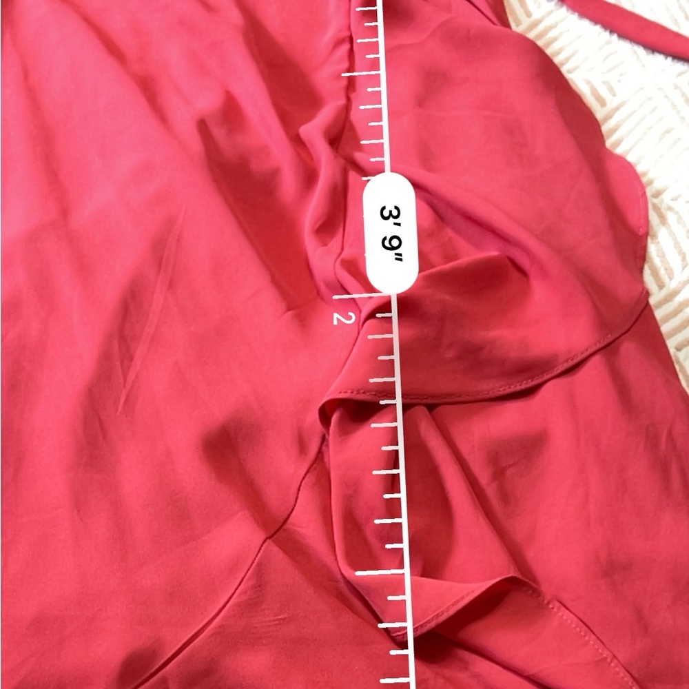 NET Lulus Pink Spaghetti Strap Wrap Dress S - Picture 7 of 8